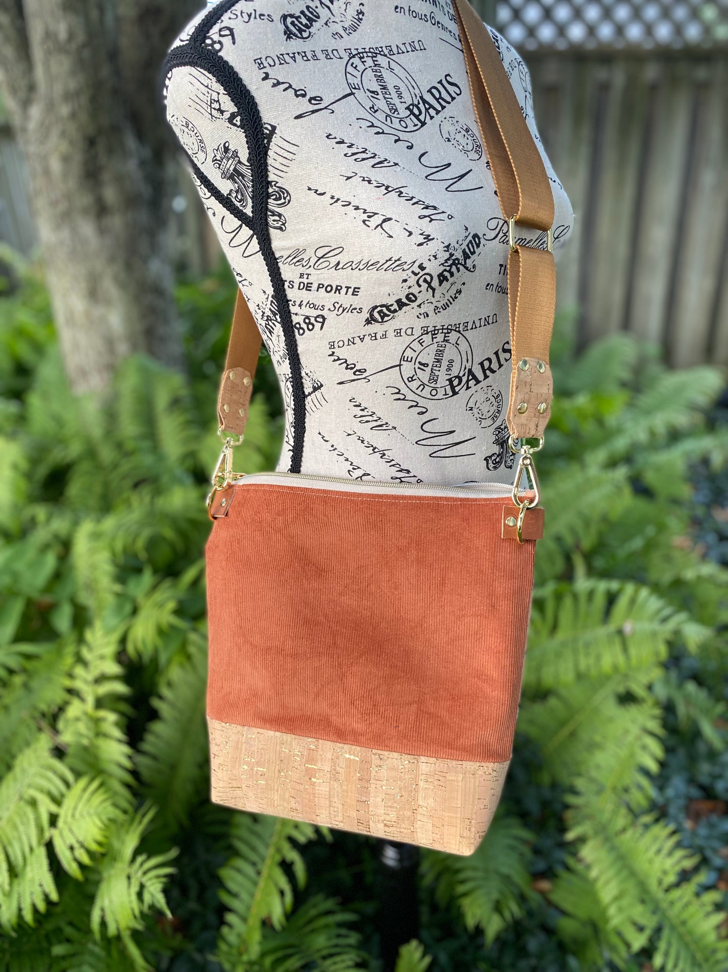 Wool + Wax Crossbody Bag