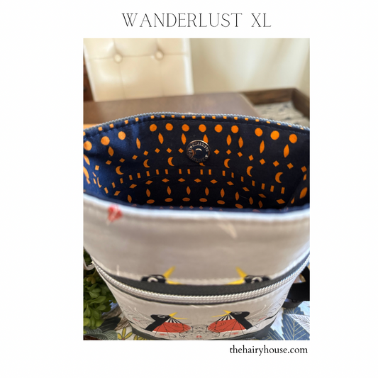 Wanderlust XL Phone Crossbody Bag - Robin Birds