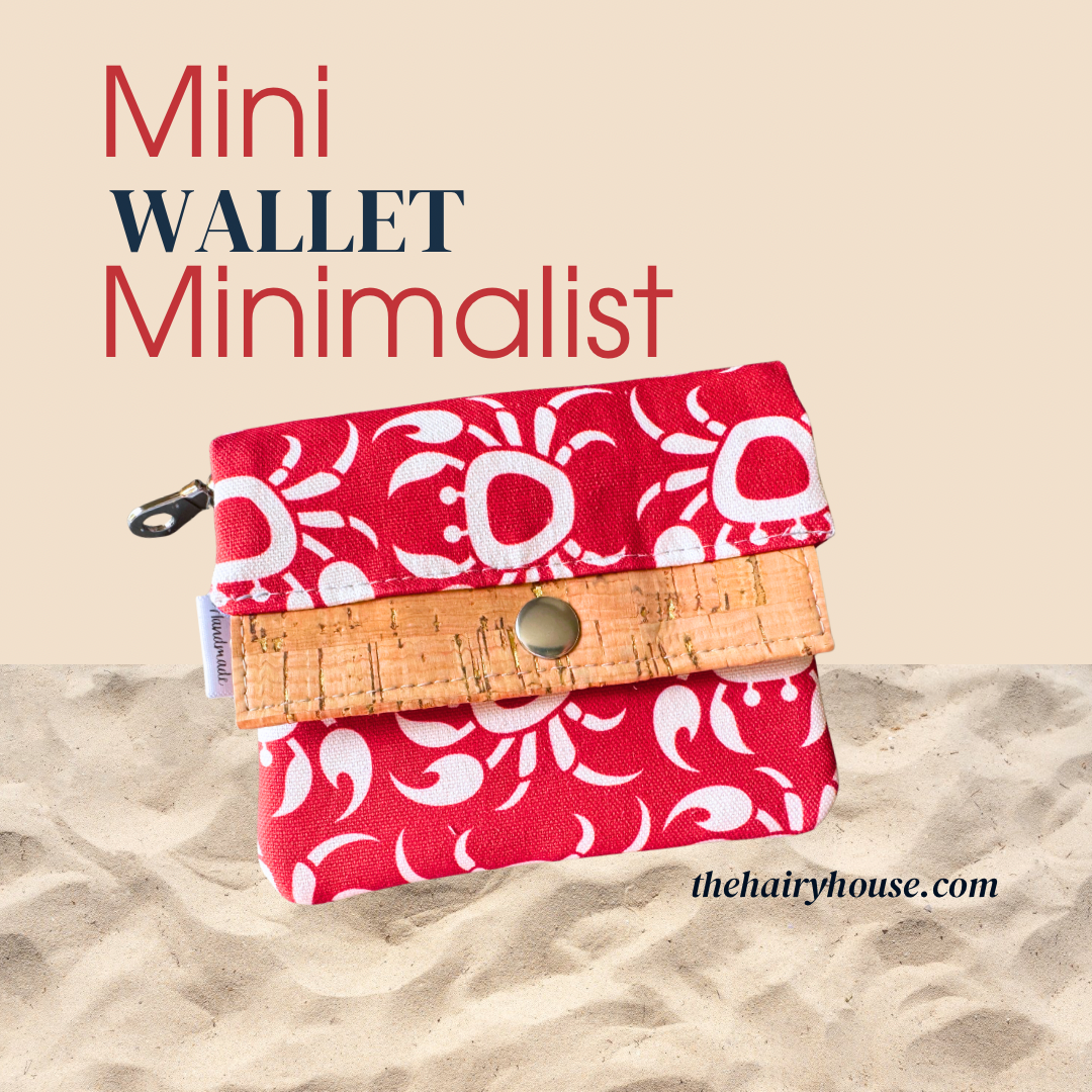 Mini Minimalist Wallet - A Bit Crabby