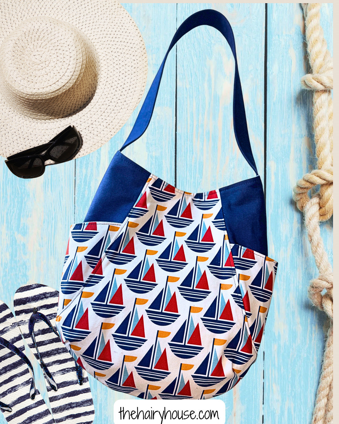 241 Tote Coastal Collection - Sailing Away