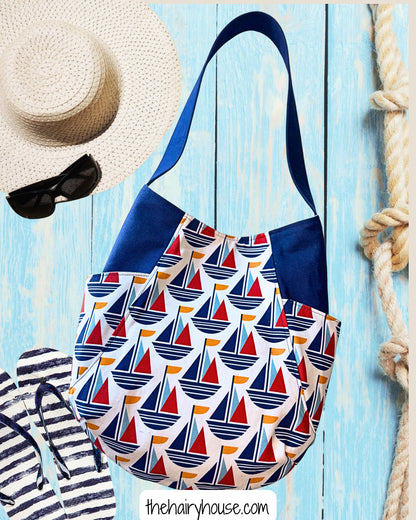 241 Tote Coastal Collection - Sailing Away