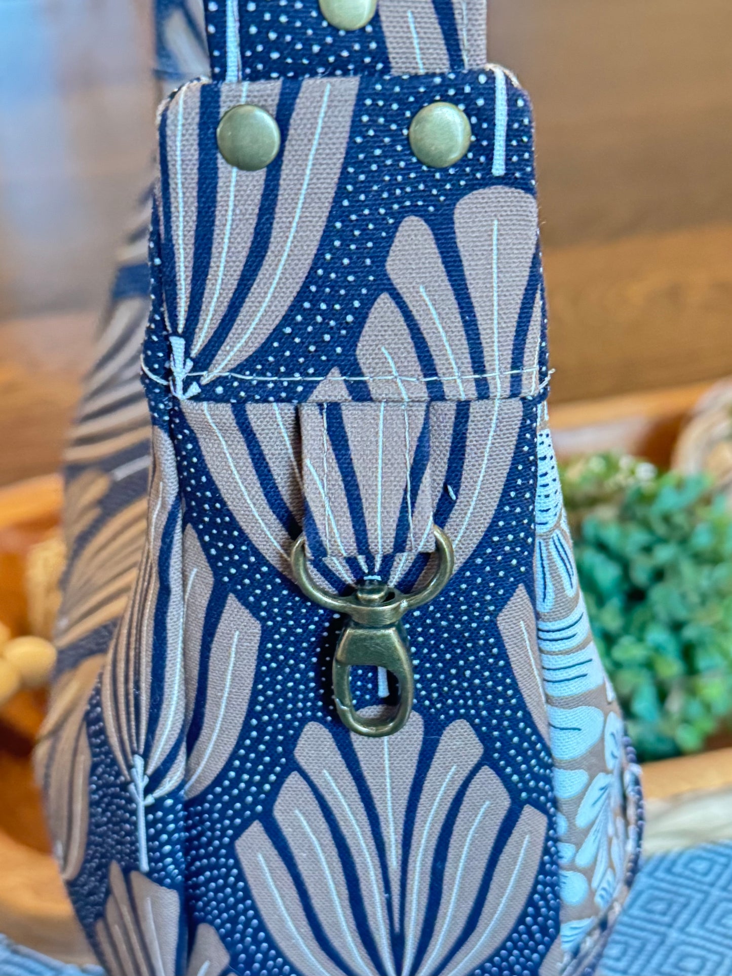 Crescent Crossbody - Maxwell Grass Roots Canvas + Dayflex