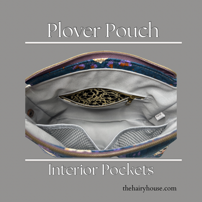 Zipper Pouch - Golden Days  - Plover Pouch Medium - Test Pattern