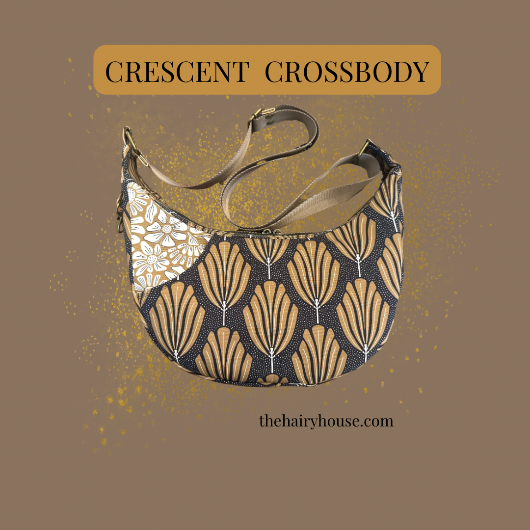 Crescent Crossbody - Maxwell Grass Roots Canvas + Dayflex