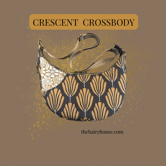 Crescent Crossbody - Maxwell Grass Roots Canvas + Dayflex