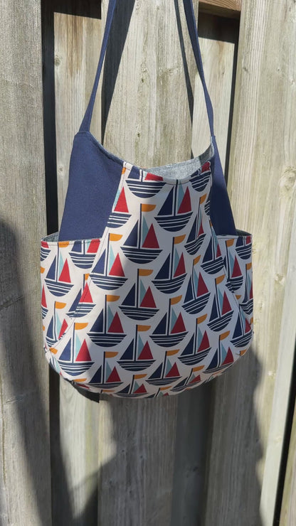 241 Tote Coastal Collection - Sailing Away